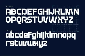 Jumps Track - Futuristic Font