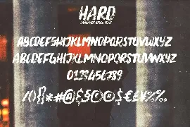 Brush Hard - Handwritten Font