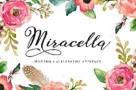 Miracella Script font