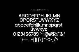 Amberian Font Signature