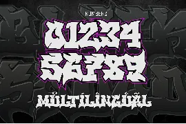 Black Squad - Urban Graffiti Font