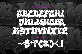 Black Squad - Urban Graffiti Font