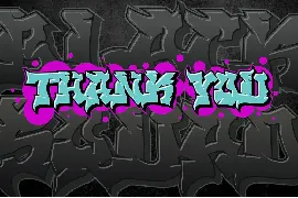 Black Squad - Urban Graffiti Font