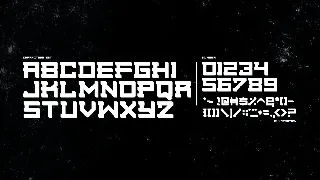 Gyrotrax Modern Display Font