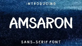 Amsaron Font