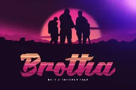 Brotha Script font