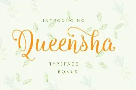 Queensha Typeface font