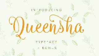 Queensha Typeface font