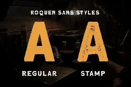 Roquen - A Hand Drawn Typeface font