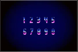 Retrofuturism OTF Vapor Wave Font