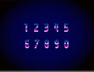 Retrofuturism OTF Vapor Wave Font