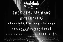 Shohibul - Brush Font