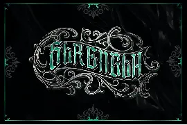 Greenbull font