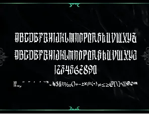 Greenbull font