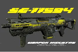 Tolken Weapon - Futuristic Font