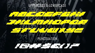 Tolken Weapon - Futuristic Font