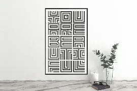 Maze Line - Unique Display Font