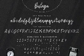 Bulaga - Minimalist Handwritten Font