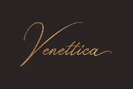 Venettica Signature Romantic Script font