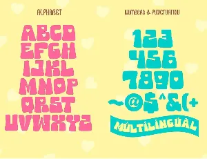 Love Pica - Lovely Valentine Font