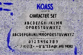 KOASS - It Is a Brush Font