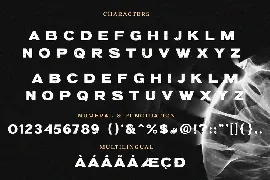 Blasto Distort Advertisement Font