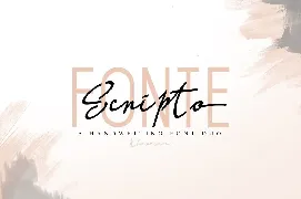 Scripto Fonte Font Duo