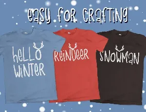 Snow Deer font