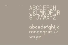 Minimalist Sans Serif Font