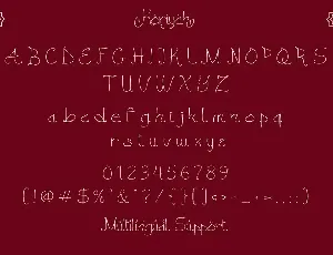 Koriyah font