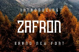 Zafron Font