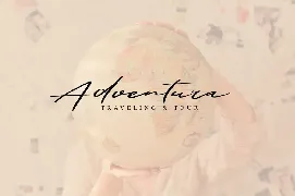 Allexis Signature font