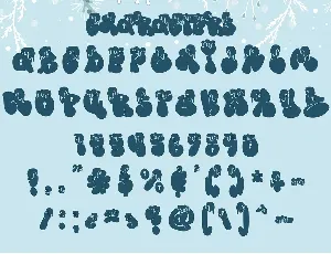 Snow Bunny - Decorative Display Font