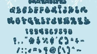 Snow Bunny - Decorative Display Font