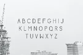 Unique Simple Sans Serif Font