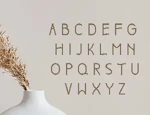 Boho Unique Display Font