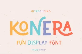 Konera Fun Display Font