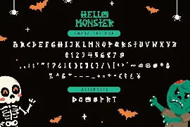 Hello Monster font