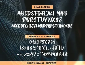 Newlight - Display Brush Font