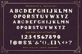 Vintage King - Decorative Serif Font