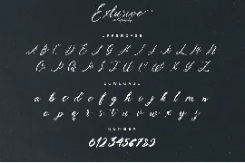 Exclusive Script Font