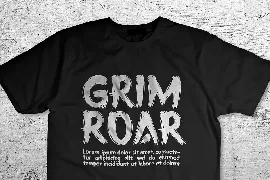 Grimroar font