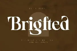 Brigfted Alternates Serif Font