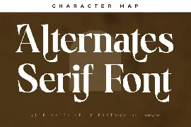 Brigfted Alternates Serif Font