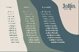 Jollin Family - Variable Font