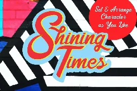 Shining Times font