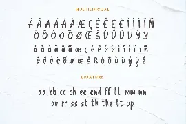 My Ngune Font Handwritten