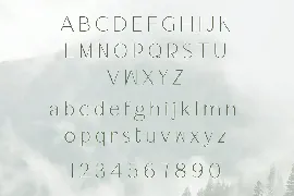 Thin Serif Unique Display Font