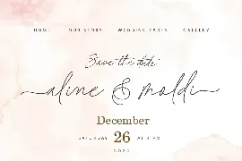 Baked Salmon - Monoline and Singleline font