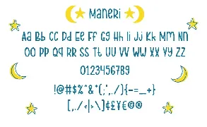 Maneri - Handwritten Font